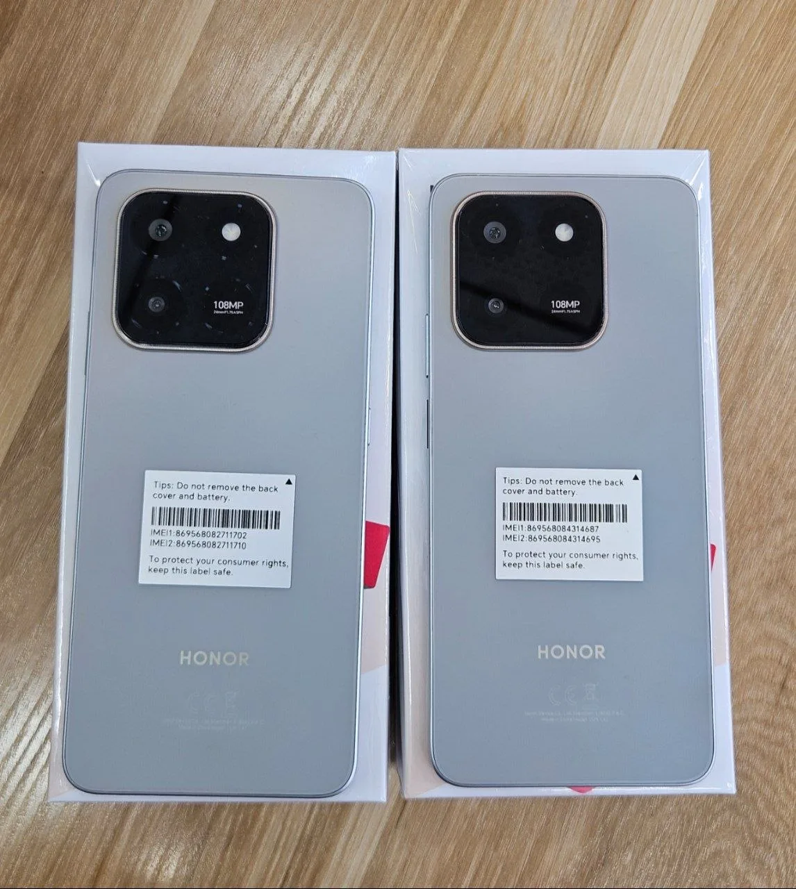 گوشی HONOR X7d 4G ظرفیت 256GB رم 8 رنگ Meteor Silver با گارانتی ۱۸ماهه - Image 3