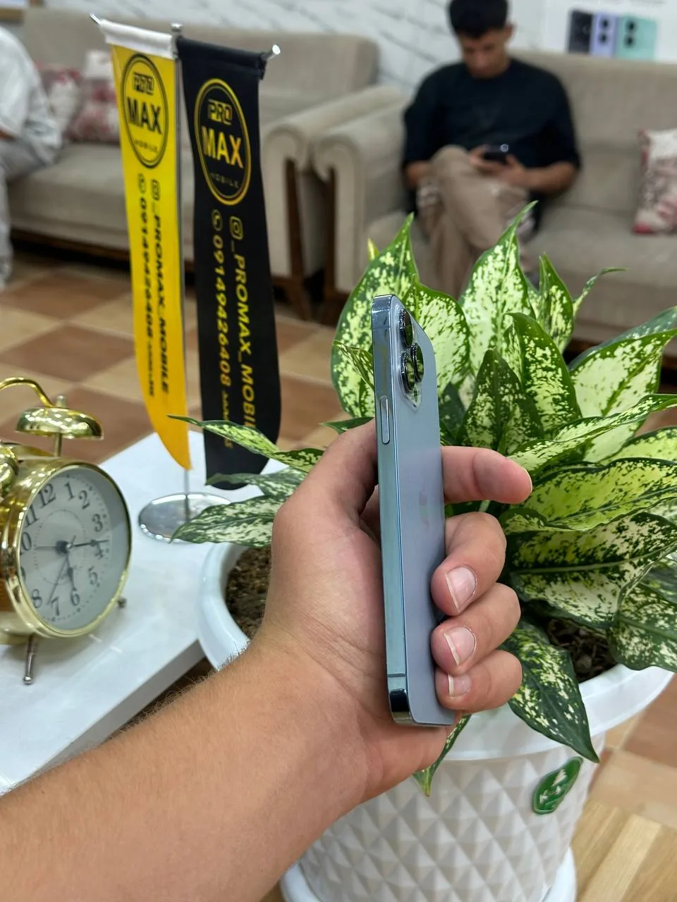 گوشی موبایل اپل مدل iPhone 13 Pro Max ظرفیت 1 ترابایت رنگ آبی سیرا (کارکرده - پک اصلی - رجیستر شده) - Image 9
