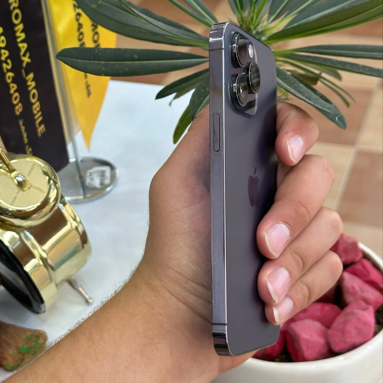 گوشی موبایل اپل مدل iPhone 14 Pro Max ظرفیت 256 گیگابایت رنگ بنفش عمیق (کارکرده در حد نو - دو سیمکارت ZA/A - پک اصلی - رجیستر شده) - تصویر 4